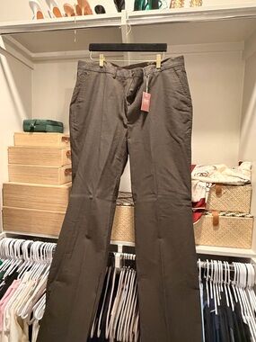 Hickey Freeman Dark Brown Chinos - Straight Leg